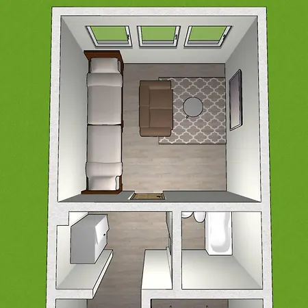 Emas 1 Mit 2 Einzelbetten, Kueche, Wlan, Tv *